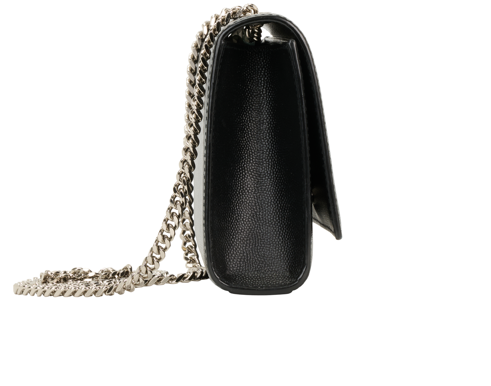 Small Kate, &pound;850, Handbags, Black, Leather, Side view